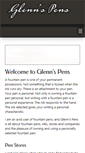 Mobile Screenshot of glennspens.com